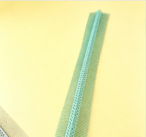 Profilé d'angle en PVC vert avec maille en fibre de verre pour l'isolation des murs extérieurs - Product Image 2