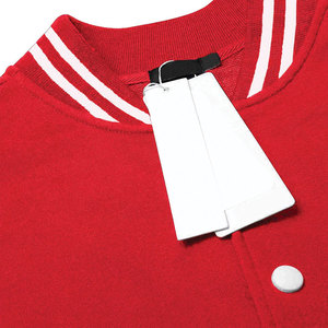 Vestes universitaires en laine pour hommes avec poignets à rayures et col vestes universitaires de style rétro disponibles en vrac - Product Image 3