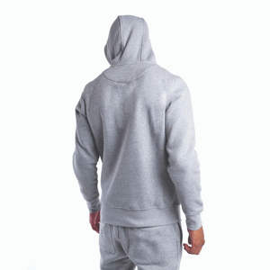 Chándales con capucha personalizados de alta calidad para hombre, chándal informal de manga larga con logotipo personalizado de 2 piezas para exteriores, chándal con patrón sólido, 2025 - Product Image 5