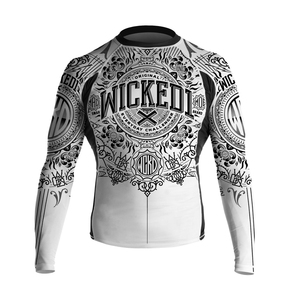 Chemise de compression pour homme MMA BJJ à manches courtes UPF50 respirante avec logo personnalisable sublimé - Product Image 1