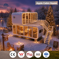 Cabane de vacances Apple 13m² – Maison préfabriquée modulaire avec salle de bain pour jardin