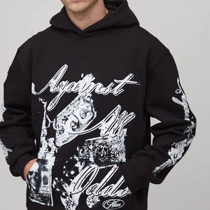 Sudadera con capucha de lana personalizada OEM de algodón pesado para hombre logotipo personalizado respetuoso con el invierno hecho en Pakistán en Fratres Sports - Product Image 1