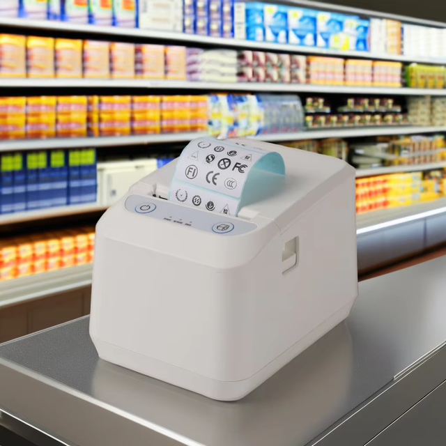 Exhibitions Use Thermal 80Mm Label Printer Wireless for HSPOS in Stock