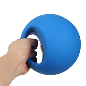 2Ibs Soft Rubber <b>Medicine</b> <b>Ball</b> <b>With</b> One <b>Handle</b> - Product Image 4