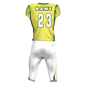 Diseño de uniforme de fútbol americano personalizado uniforme de fútbol barato para los jóvenes con nombre de jugador de equipo personalizado - Product Image 6