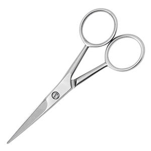 Professional <b>Beard</b> Hair Cutting <b>Scissor</b> Dall Finish German Stainless Steel Sharp Blade Moustache <b>Scissor</b> - Product Image 3