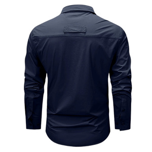 Chemise cargo tactique avec coutures renforcées et poches fonctionnelles pour les aventures en plein air - Product Image 2