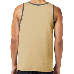 2025 nueva llegada camisetas sin mangas para hombres cómodas de punto Fitness gimnasio Top Color sólido estilo Casual de moda de Pakistán - Product Image 6