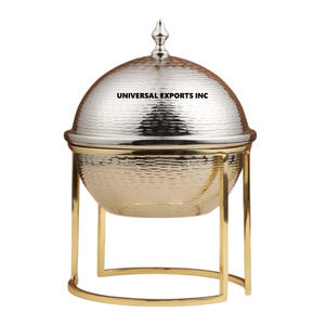 Cuenco de Metal Moon Crescent para Chocolate, cuenco dulce de diseñador con acabado martillado, superventas, cuenco de Chocolate nuevo de lujo - Product Image 2