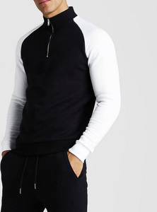 Logotipo personalizado a prueba de viento transpirable de los hombres Slim Fit 2 piezas Deportes Chándal Set-al por mayor por encargo - Product Image 3