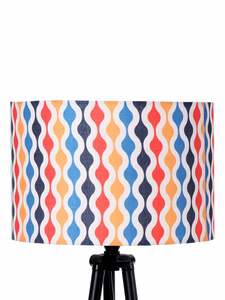 Lampe sur pied en bois nautique antique, trépied réglable, série imprimée, décoration de pièce, vente en gros - Product Image 2