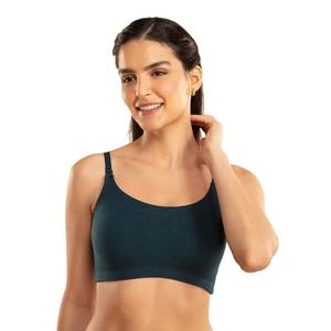 Por encargo 100% algodón Color verde azulado señoras acolchado sujetador mejor precio de fábrica Bangladesh - Product Image 1