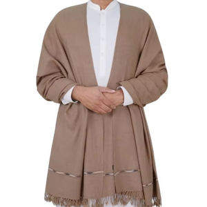 Écharpes ethniques pour hommes, fabrication professionnelle, prix bas, vente au Pakistan, motif uni respirant, vêtements décontractés sur mesure - Product Image 3