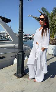 Léger décontracté respirant doux rayonne vêtements d'été femmes kurti confortable Drees - Product Image 5