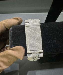 กำไลเงิน VVS Moissanite 925 22mm 8นิ้ว - Product Image 6