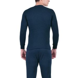 <b>Thermal</b> Underwear Sets for <b>Men</b> Autumn Winter Thin <b>Thermal</b> Clothing Male Seamless Solid Color Fleece Comfortable Long Sleeve Suit - Product Image 6