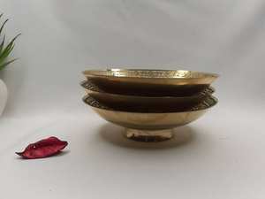 Vente en gros petit bol à fruits en métal de luxe noir centre de table à manger décoratif pour fête d'affaires espace minimaliste poli - Product Image 3