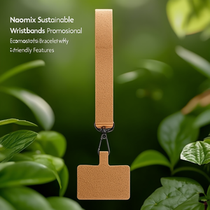 Braccialetti Promozionali Sostenibili Naomix con Caratteristiche Ecologiche - Product Image 3