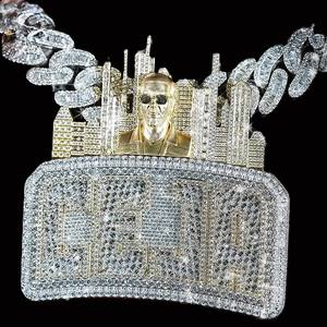 Sarva Jewels จี้ฮิปฮอป unisex 925เงิน VVS Moissanite จี้เพชรหรูหราขนาดใหญ่เครื่องประดับที่ดีสำหรับปาร์ตี้ - Product Image 5