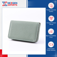 Vente Flash : Porte-cartes de visite et de crédit en cuir PU de qualité supérieure, élégant et tendance, personnalisable avec logo sur mesure