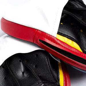 Almohadillas de enfoque de entrenamiento profesional de alta calidad logotipo personalizado cuero venta al por mayor guantes de kickboxing para adultos - Product Image 2
