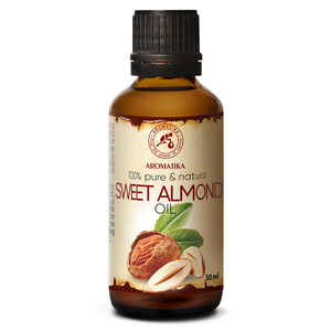 Aceite de Almendras Dulces Puro y Natural, Aceite Portador de 50 ml, Aceite Vegetal Prensado en Frío para Masajes y Cuidado de la Piel - Product Image 1