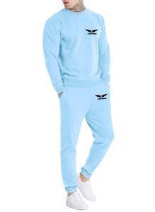Conception personnalisée O cou survêtement hommes survêtement personnalisé OEM fabricant de haute qualité hommes en gros logo personnalisé survêtement - Product Image 5