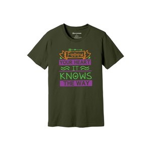 เสื้อยืดลำลองผ้าฝ้าย100% พิมพ์ลายธีมความกรุณามี12สีให้เลือกขนาด160-180 - Product Image 1