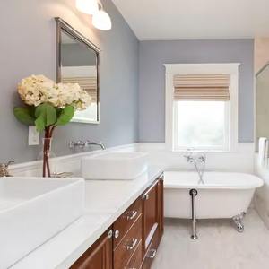 Enbl Meuble de salle de bain en bois suspendu au design moderne, personnalisé, design propre, haute qualité, excellent produit - Product Image 4