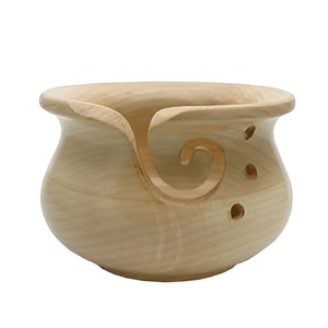 Handcrafted Wood Yarn Bowl Handcrafted New Design <b>Knitting</b> Crochet Accessories Unique Yarn <b>Storage</b> 2026 - Product Image 3