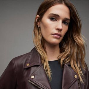 2024 classique nouveau Design femmes veste en cuir haute qualité dames femmes veste en cuir à vendre - Product Image 6