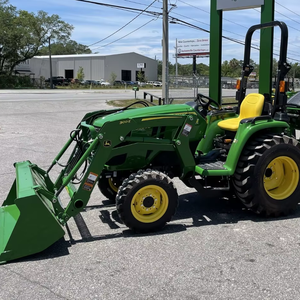Tractor Agrícola John Deere 3025E con Retroexcavadora 370B, Motor Diésel, Tracción en las Cuatro Ruedas, Transmisión Hidrostática con Caja de Cambios y Rodamientos - Product Image 4
