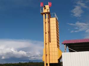 10 Ton Per Batch Recirculating Grain Dryer Machine with Engine & Motor IOT Enabled for Paddy Rice Wheat and Corn - Product Image 2