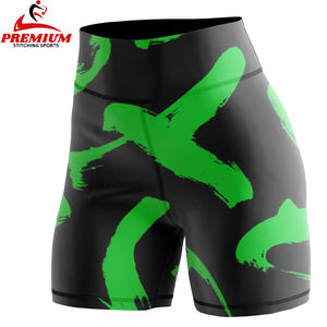 กางเกงขาสั้นรัดรูปสำหรับผู้หญิง ชุดกีฬา วิ่ง ปั่นจักรยาน กางเกงออกกำลังกายเอวยางยืด กระชับสัดส่วน สำหรับผู้หญิงและเด็กผู้หญิง - Product Image 6