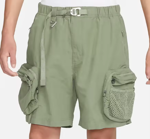 <b>Men's</b> Casual Athletic <b>Shorts</b> 7 Inch Quick Dry Training Breathable <b>Mesh</b> Spliced Nylon Mid Waist High Street Style Elastic Knitted - Product Image 4