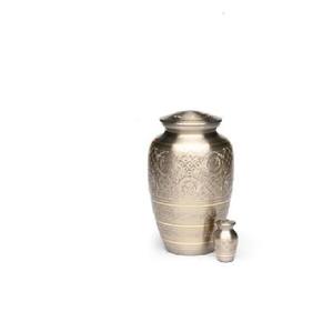 Urnas de cremación funeraria de metal de alta llegada para cenizas humanas y para momentos memorables Urnas para adultos de color antiguo - Product Image 6