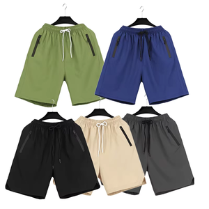 Shorts actifs pour hommes avec des vêtements d'entraînement confortables en nylon Spandex antibactérien - Product Image 3