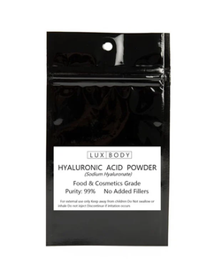 Acide hyaluronique en poudre de haute qualité, à poids moléculaire élevé, de qualité cosmétique, pour peau normale féminine, en sachets, vente chaude, marque privée - Product Image 4