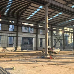 Atelier en structure métallique modulaire, bâtiment en acier sur mesure pour l'industrie lourde, construction d'usine, utilisation en entrepôt, certifié ISO/CE 5 - Product Image 2