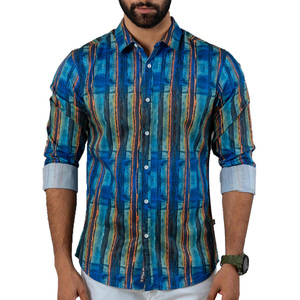 <b>Stylish</b> Fashionable Printed Full Sleeve Casual <b>Shirt</b> for Men Comfortable Daily Wear Classic <b>Look</b> 100% Cotton Suitable Outings - Product Image 6