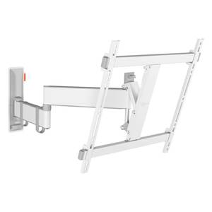 Support TV et chariot mobile COMFORT Tvm 3443, blanc, VESA 400 x 400, supporte jusqu'à 25 kg, pour téléviseur mural - Product Image 1