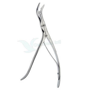 คีมถอนกระดูกด้วยมือมีความยาวโค้งไม่เป็นหมันอุปกรณ์ดึงพลังจากสเตนเลสสตีล - Product Image 3