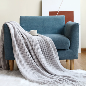 Manta sencilla, clásica, cálida, suave, acogedora y útil. - Product Image 4