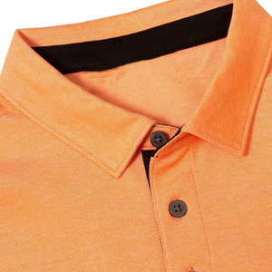 Polos de golf unisexes de bonne qualité, respirants, personnalisés, 170 grammes, broderie, séchage rapide, uni, 100% polyester - Product Image 4