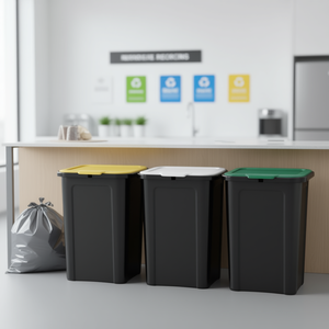 Cover Line 8104122AX5 Waste Sorting <b>Bin</b> (44Lt) 3pcs for Tontarelli Waste Management - Product Image 3