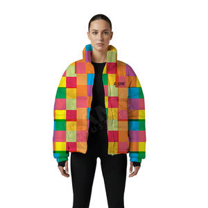 Chaqueta de Burbujas Elegante para Mujer, el Mejor Diseño, Personaliza Tu Propia Chaqueta de Burbujas para Viajes y Uso en Exteriores en Invierno - Product Image 1