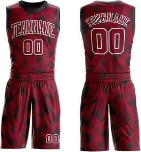 100% poliéster hombres baloncesto uniformes diseño personalizado gran tamaño baloncesto desgaste baloncesto uniforme Jersey - Product Image 1