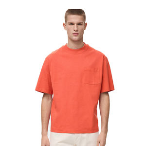 Wholesale Puff Printing T-shirt Unisex 100% Cotton Blank Oversized Tshirt 240G Heavy Weight Custom 3d Logo <b>Tee</b> T Shirt for Men - Product Image 1