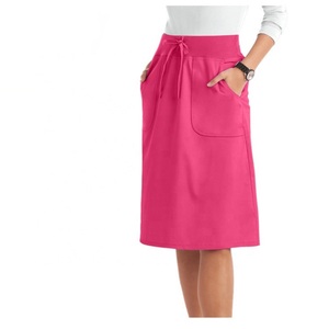 Faldas de mujer OEM hechas a medida al por mayor con material de algodón de alta calidad faldas de enfermera con colores personalizados - Product Image 4