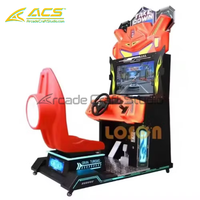 Simulateur de course professionnel ACS avec commandes de conduite réalistes et système sonore immersif